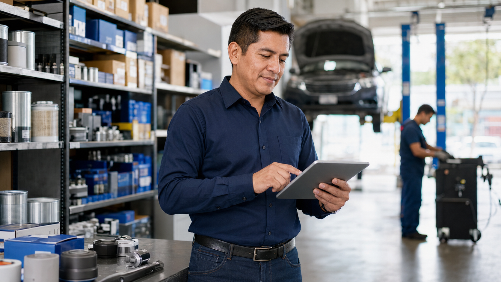 Solución de gestión para negocios automotrices